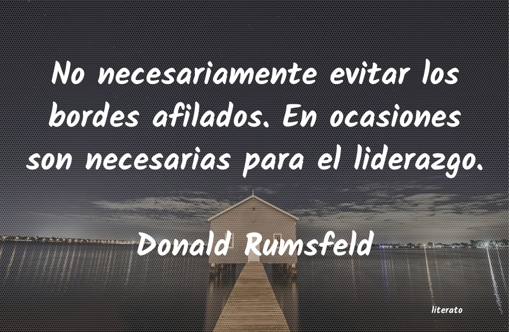frases de Donald Rumsfeld