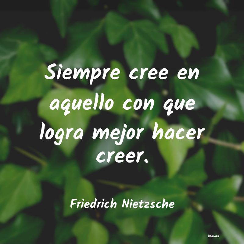 Frases de Friedrich Nietzsche