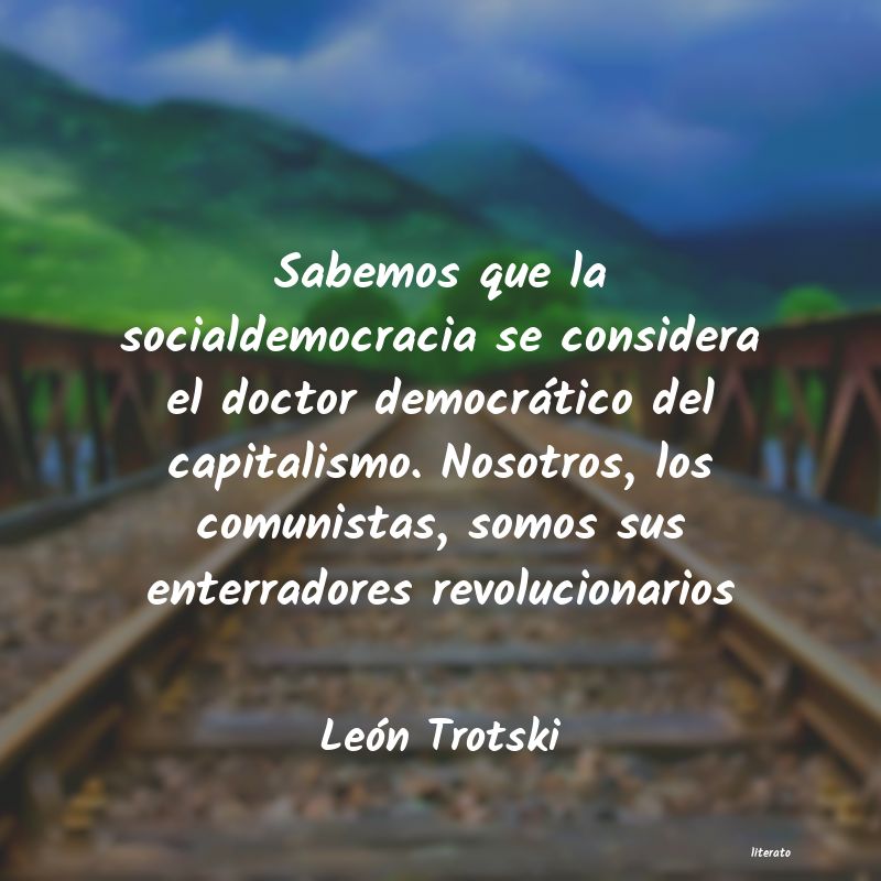 frases de León Trotski