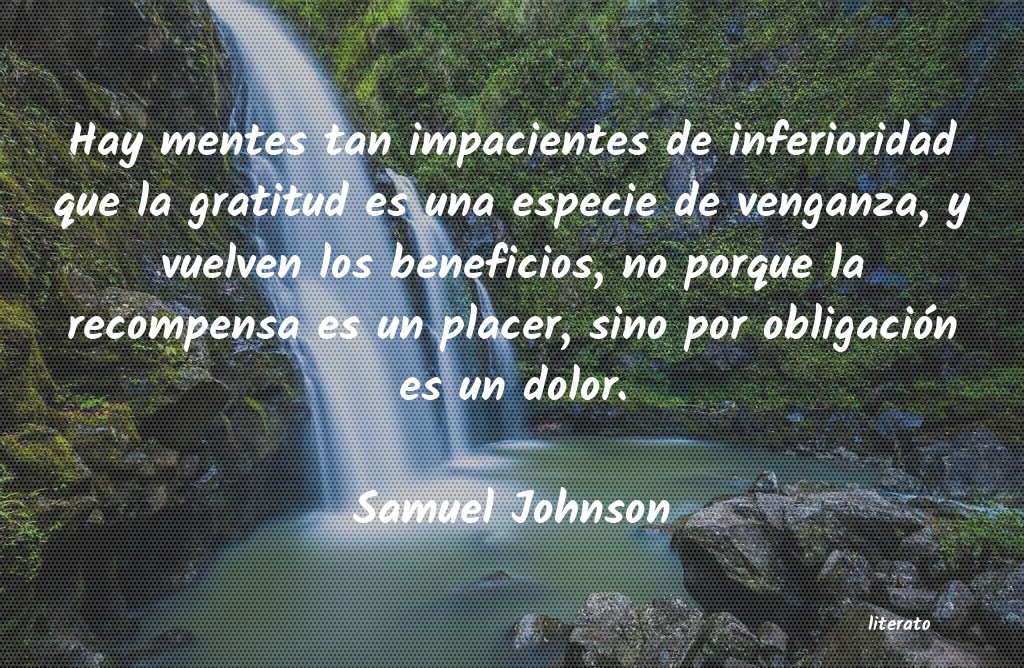 Frases de Samuel Johnson