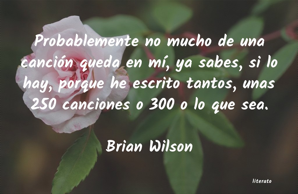 Frases de Brian Wilson