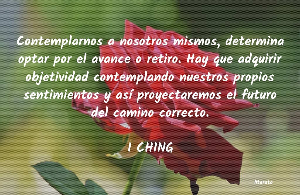 Frases de I CHING