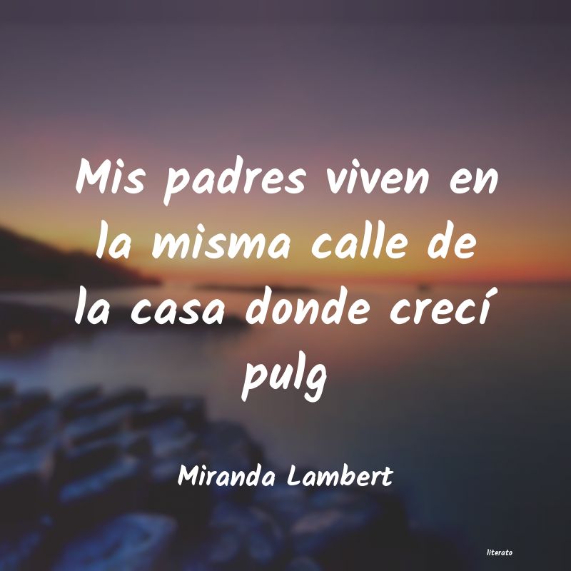 Frases de Miranda Lambert