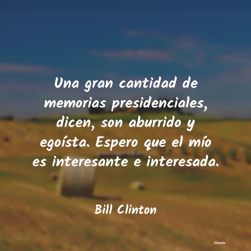 Frases de Bill Clinton