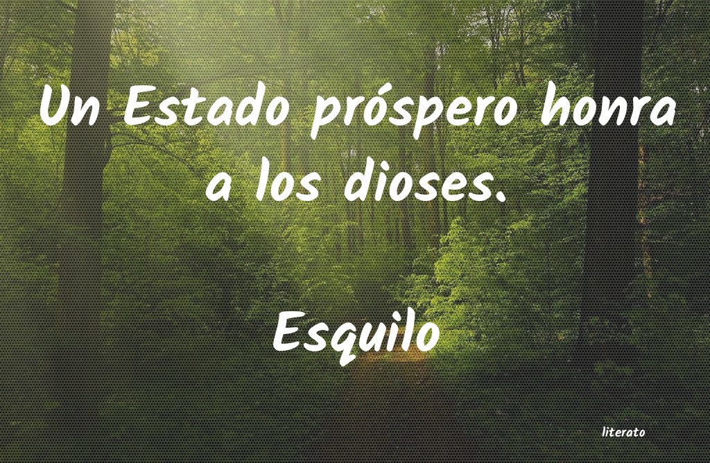 Frases de Esquilo