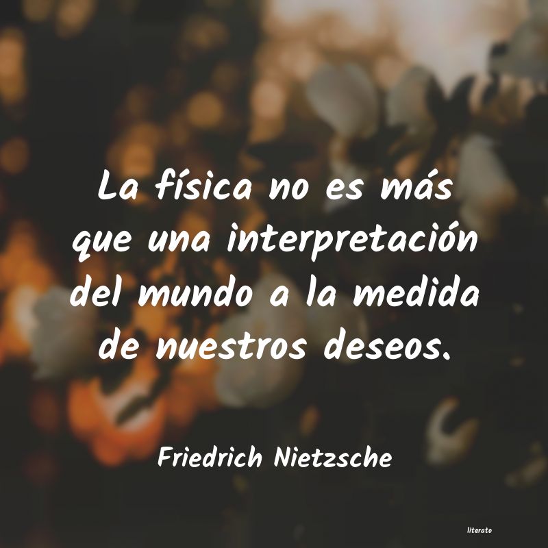 Frases de Friedrich Nietzsche