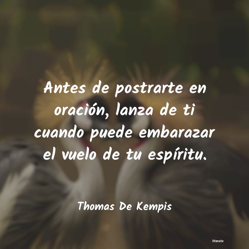 Frases de Thomas De Kempis