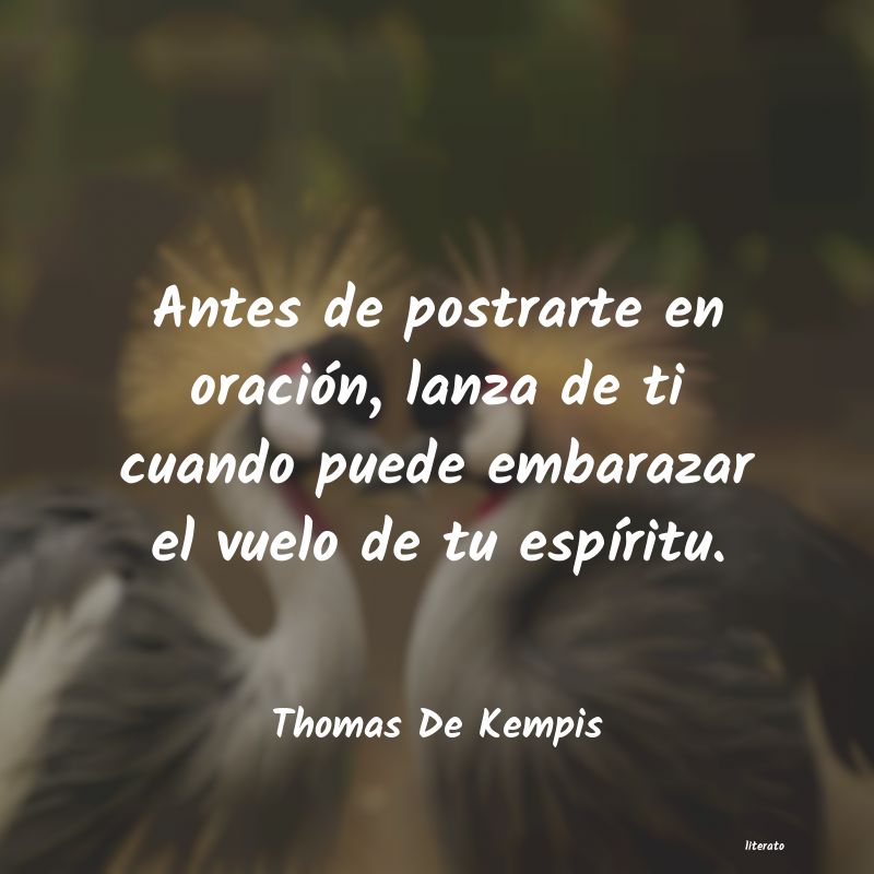 frases de Thomas De Kempis
