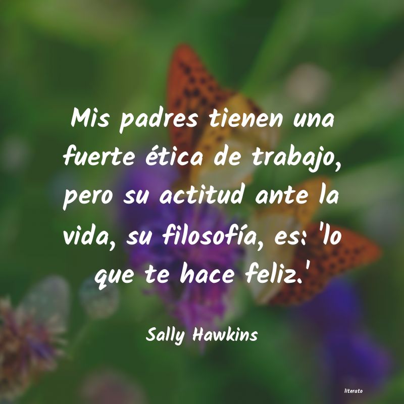 Frases de Sally Hawkins