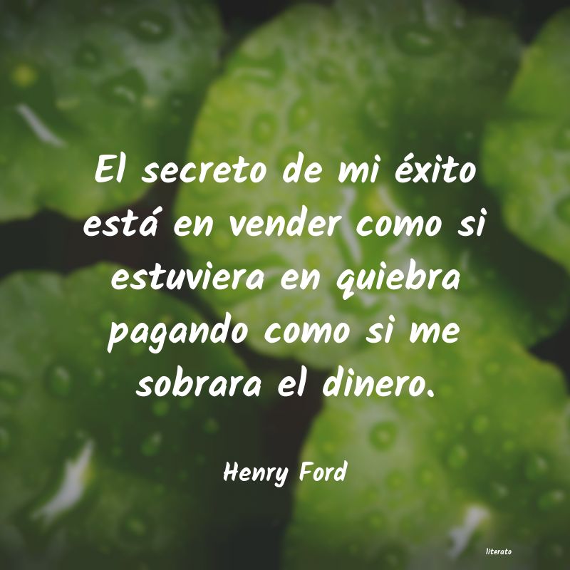 Frases de Henry Ford