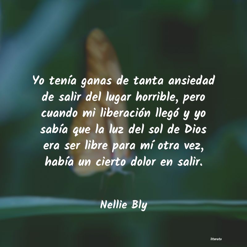 frases de Nellie Bly