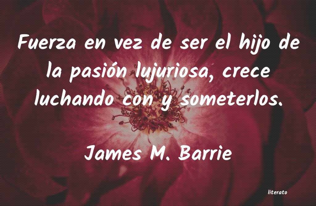 Frases de James M. Barrie