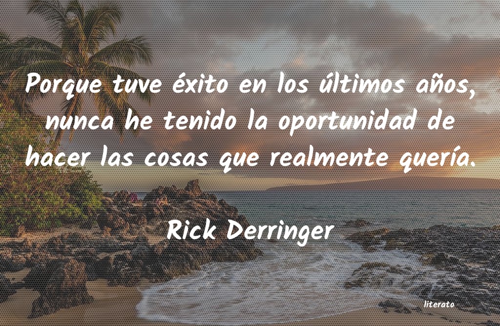 Frases de Rick Derringer