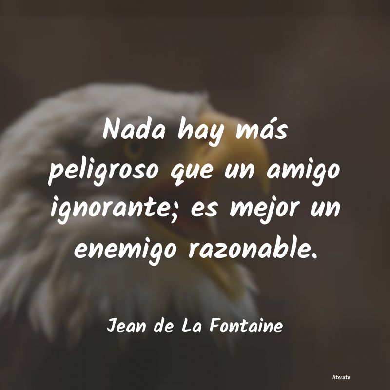 Frases de Jean de La Fontaine