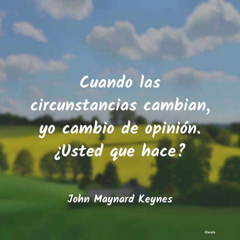 Frases de John Maynard Keynes