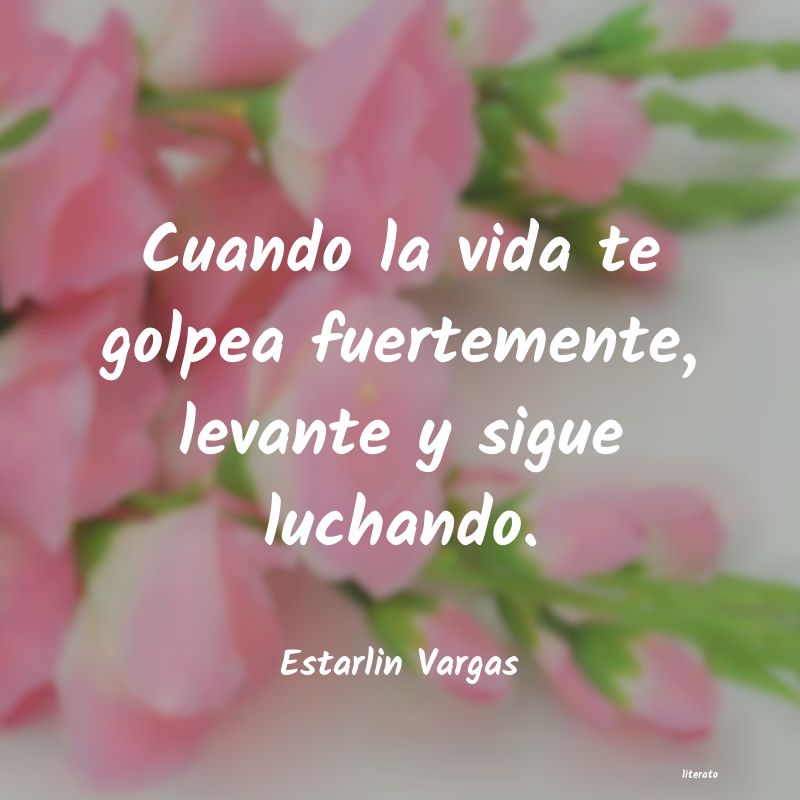 Frases de Estarlin Vargas