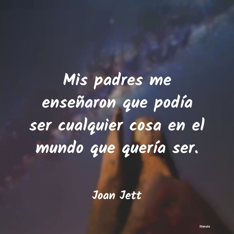 Frases de Joan Jett