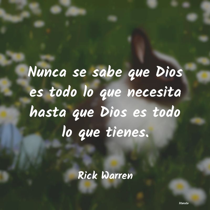 Frases de Rick Warren