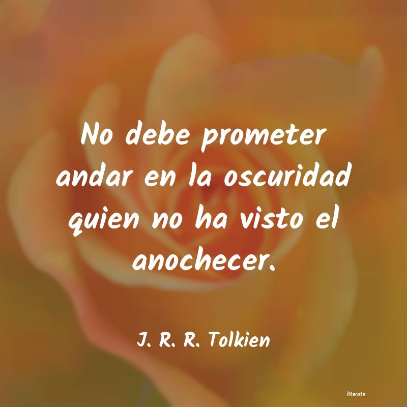 Frases de J. R. R. Tolkien