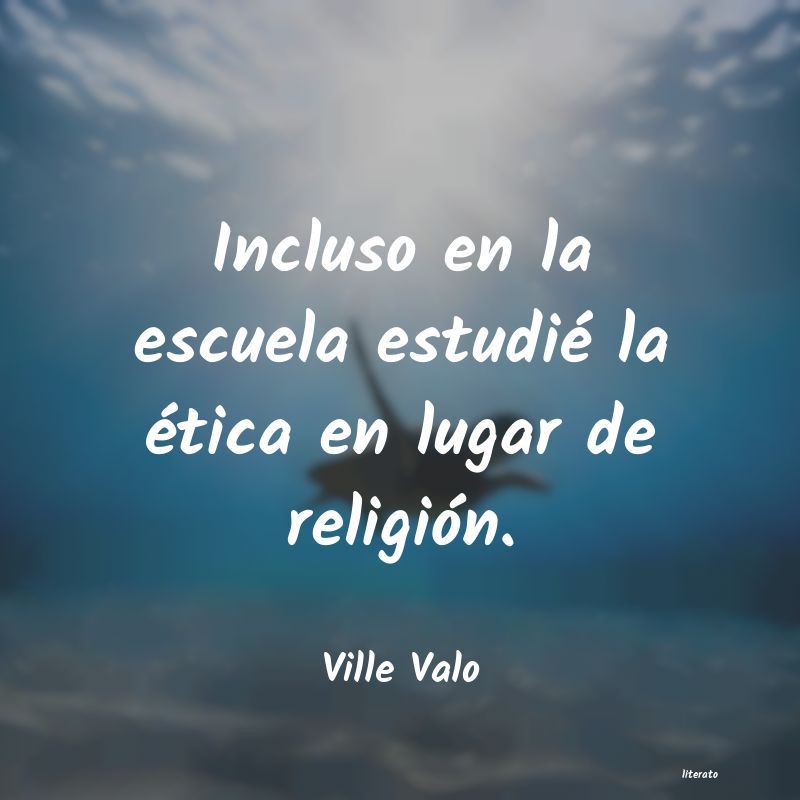 frases de Ville Valo