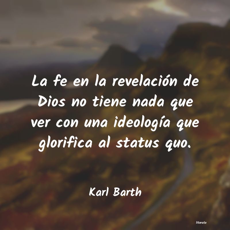 frases de Karl Barth
