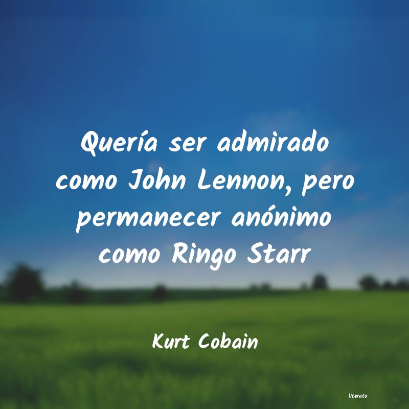 frases de Kurt Cobain