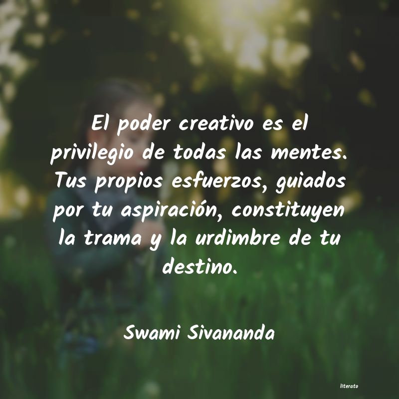 frases de Swami Sivananda