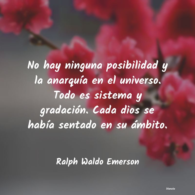 Frases de Ralph Waldo Emerson