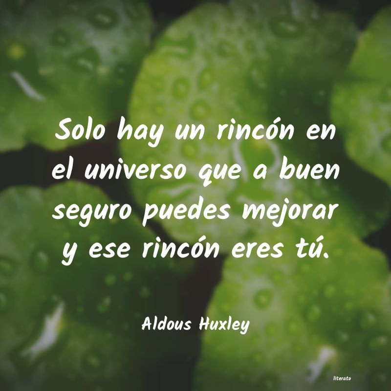 Frases de Aldous Huxley