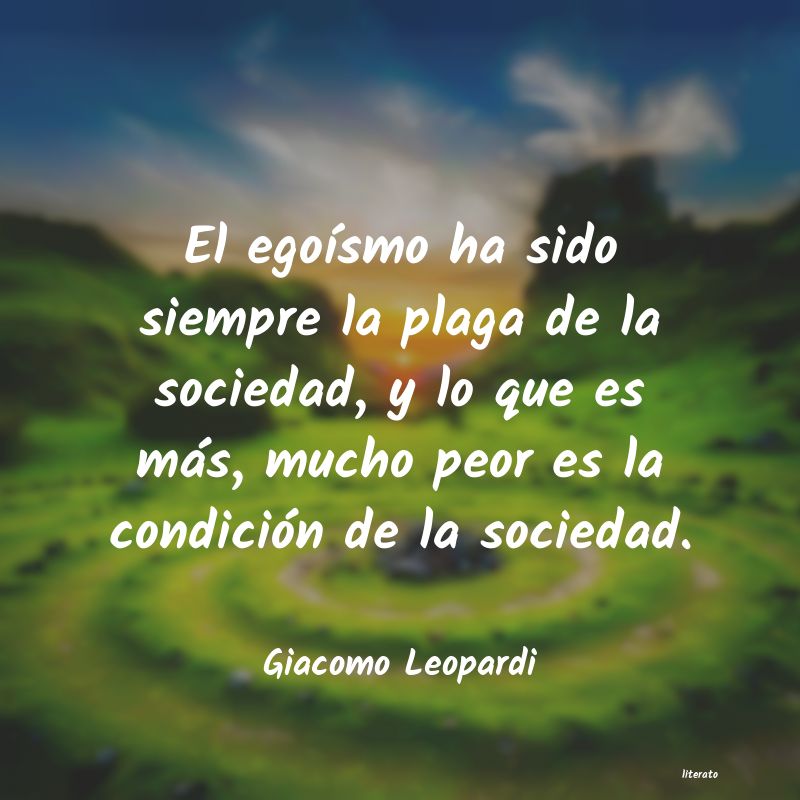 frases de Giacomo Leopardi