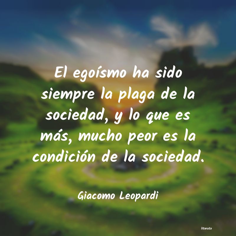 Frases de Giacomo Leopardi