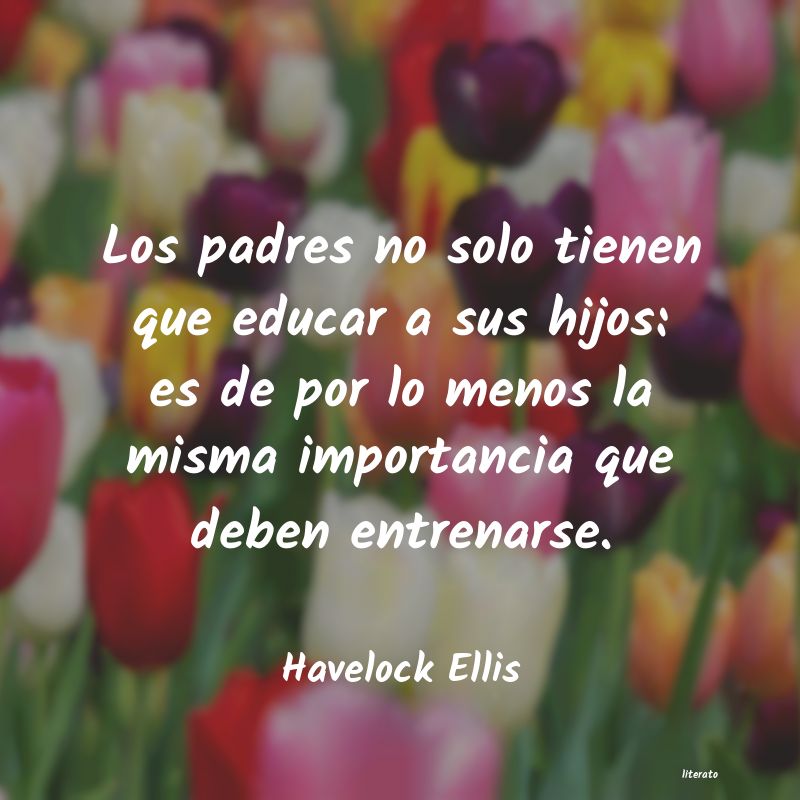 frases de Havelock Ellis
