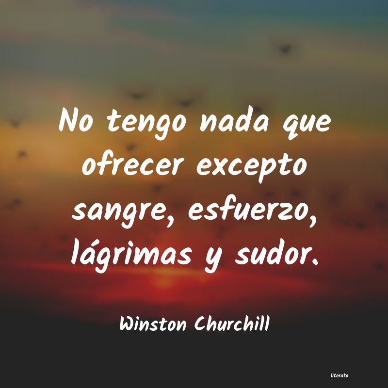 frases de Winston Churchill
