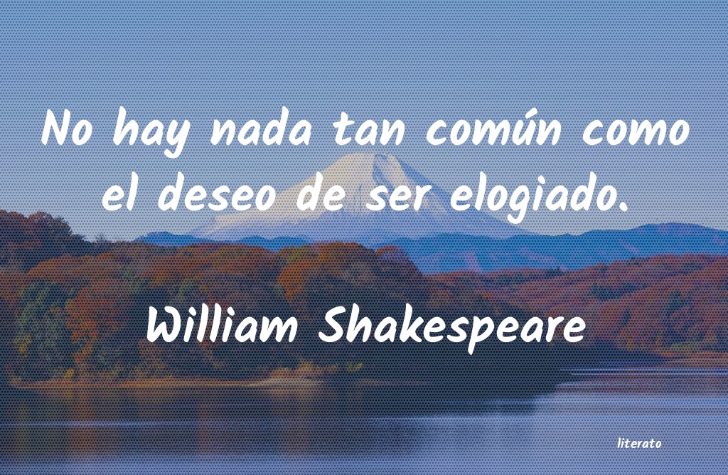 Frases de William Shakespeare