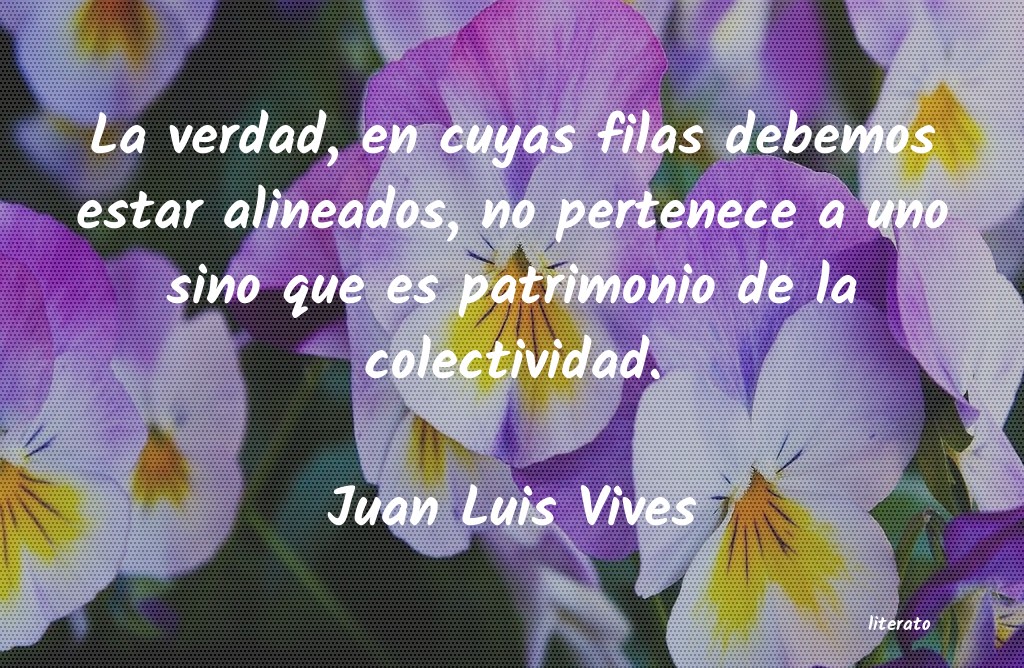 Frases de Juan Luis Vives