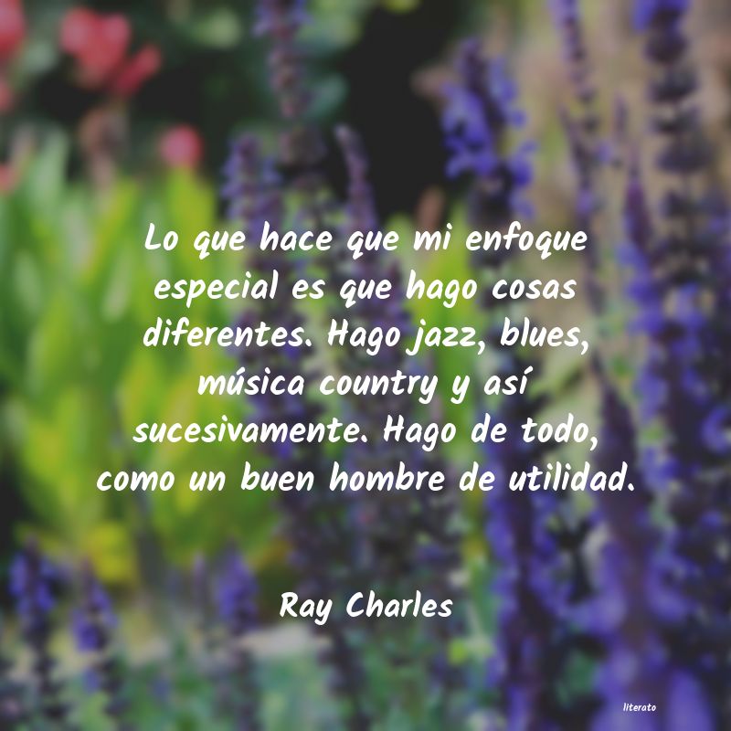 Frases de Ray Charles