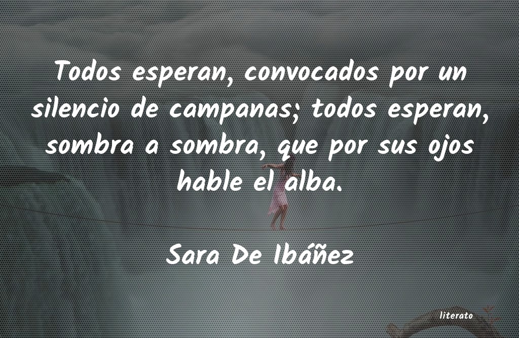 frases de Sara De Ibáñez
