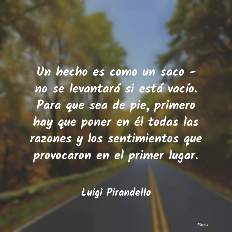 Frases de Luigi Pirandello