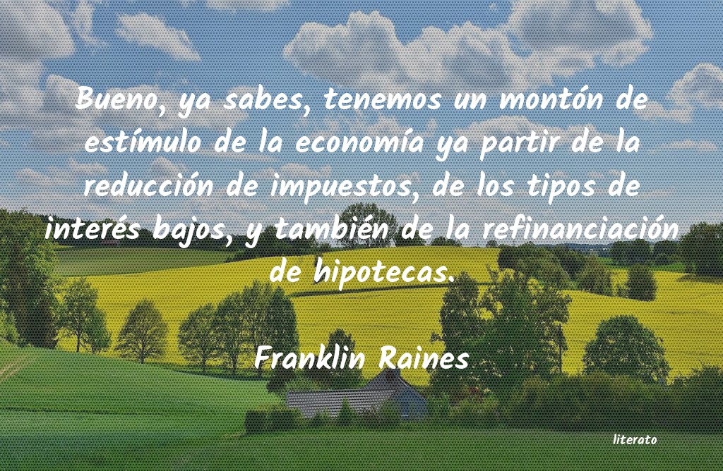 Frases de Franklin Raines