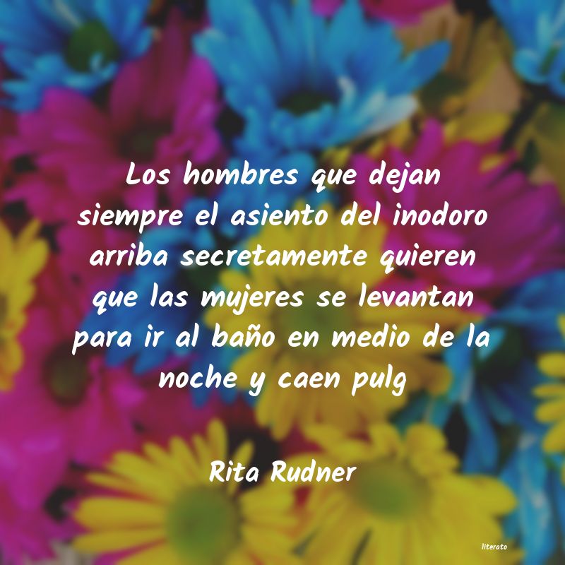 Frases de Rita Rudner