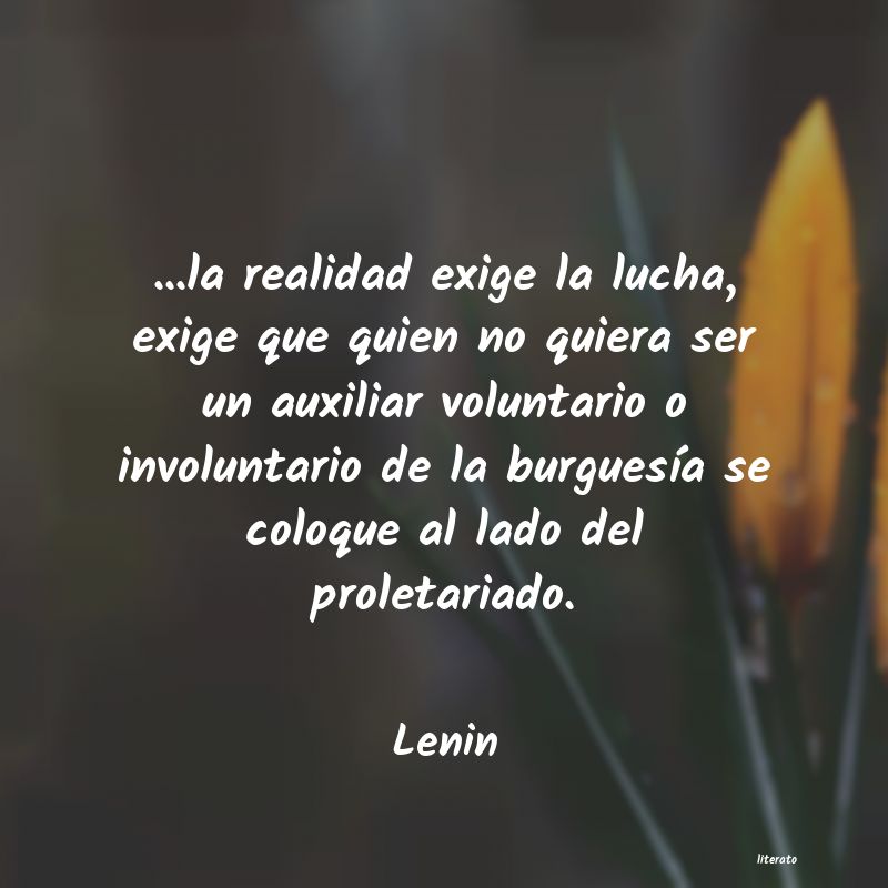 Frases de Lenin