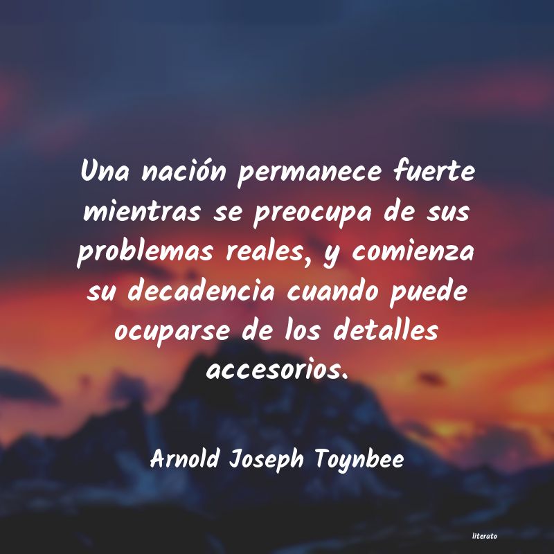 frases de Arnold Joseph Toynbee
