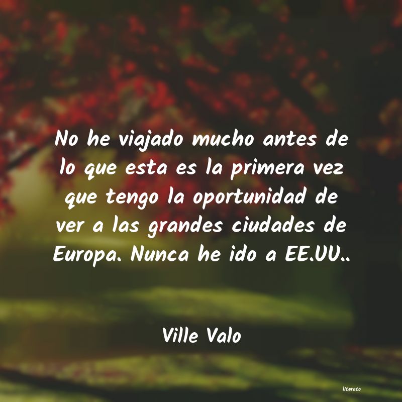 Frases de Ville Valo