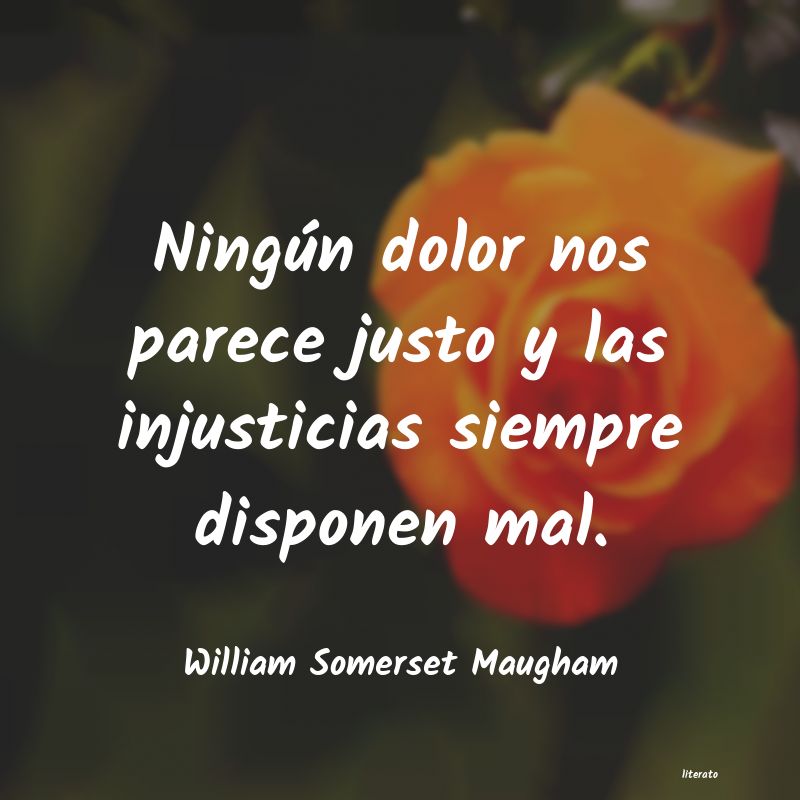 frases de William Somerset Maugham