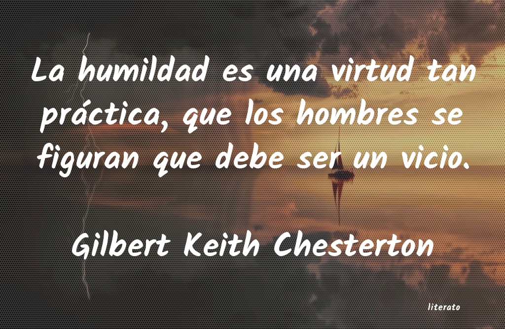 Frases de Gilbert Keith Chesterton