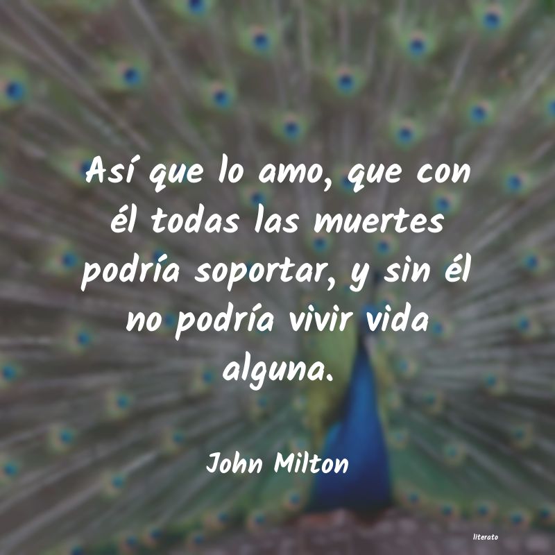 Frases de John Milton