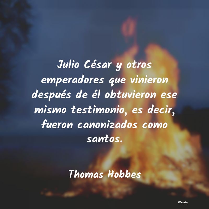 Frases de Thomas Hobbes