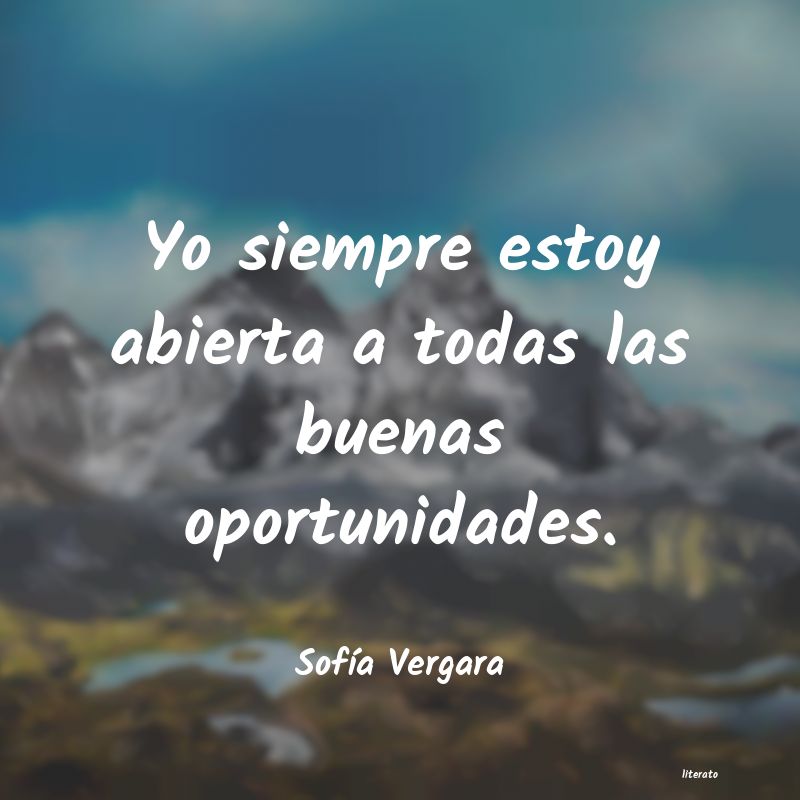 frases de SofÃÂa Vergara