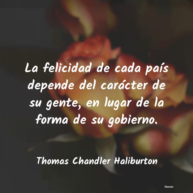 Frases de Thomas Chandler Haliburton