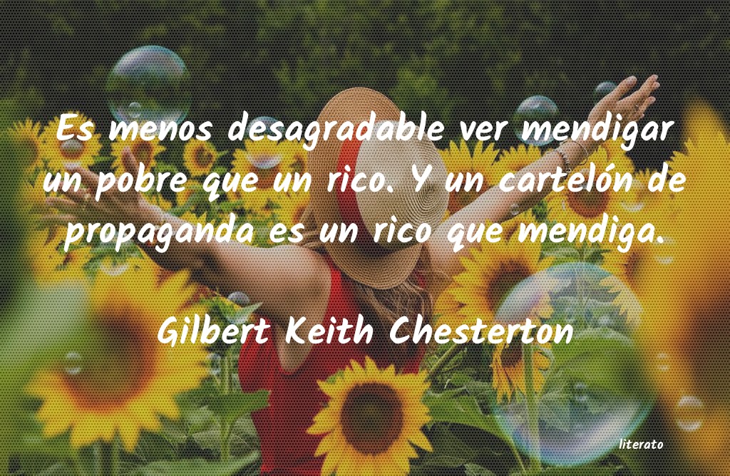 Frases de Gilbert Keith Chesterton